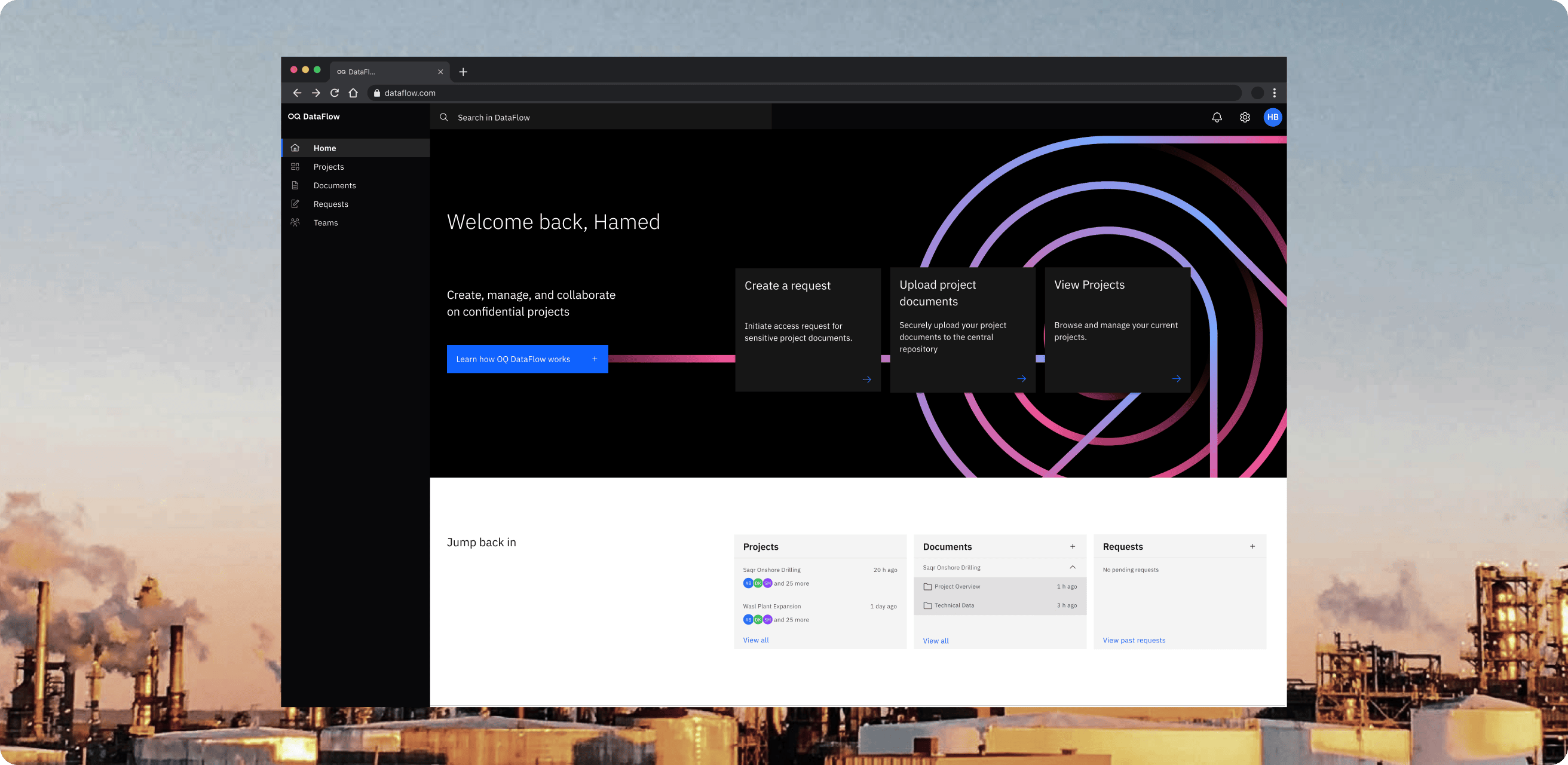 Dataflow dashboard